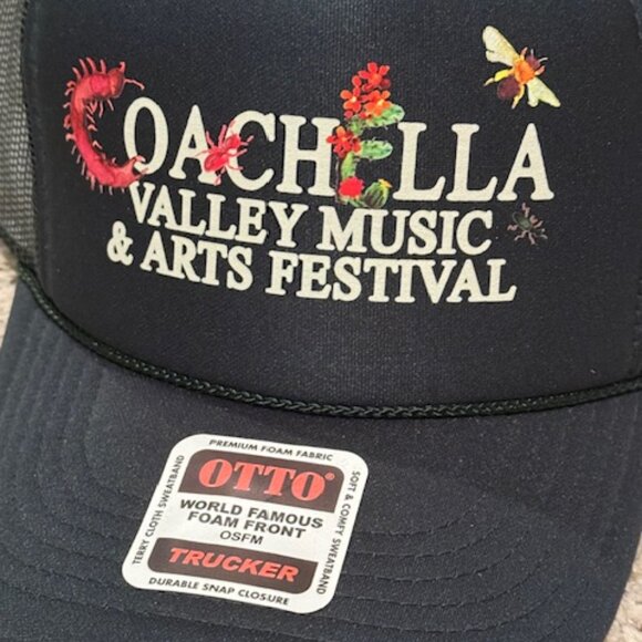 NWT Otto | Coachella 2025 Desert Critters Trucker Hat | Forest Green | Size: OS - Picture 10 of 11